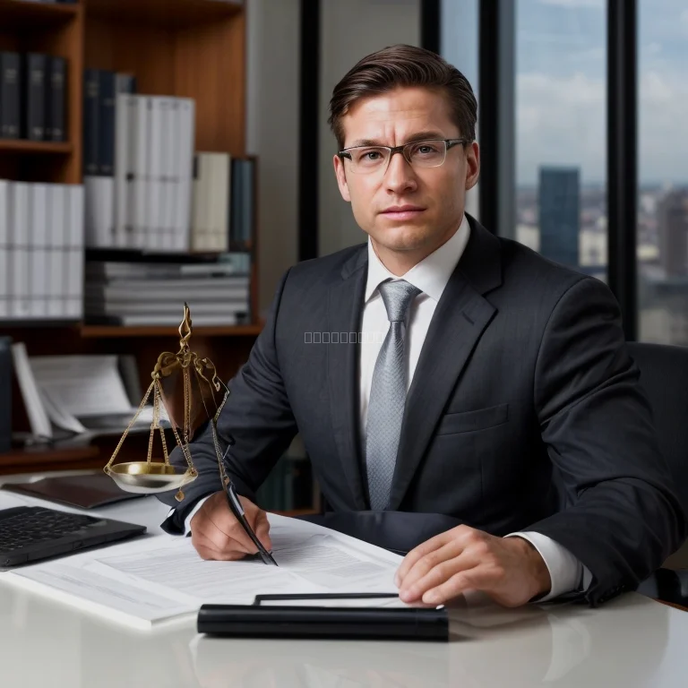 Business professionals reviewing compliance documents